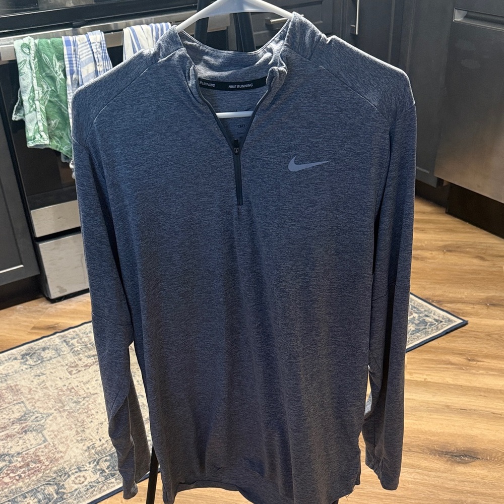 Nike Dark Gray Half-Zip Pullover